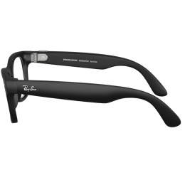 Умные очки Ray-Ban Meta* Wayfarer Gen 2 Matte Black, Прозрачные линзы для компьютера Clear Blue-Violet (RW4012), размер L